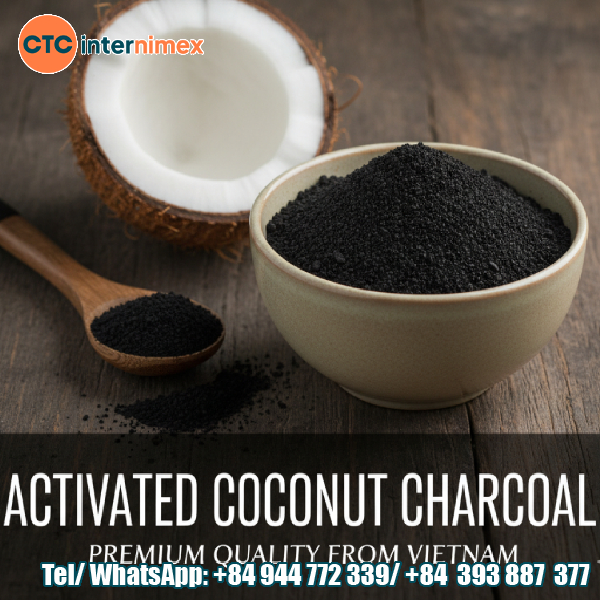 Vietnam Activated Coconut Charcoal Exporter | CTC Internimex